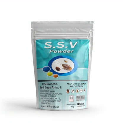 SSV Powder 100g – Cockroach & Crawling Insect Killer Dust - Win Bachat