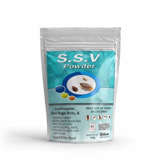 SSV Powder 100g – Cockroach & Crawling Insect Killer Dust - Win Bachat