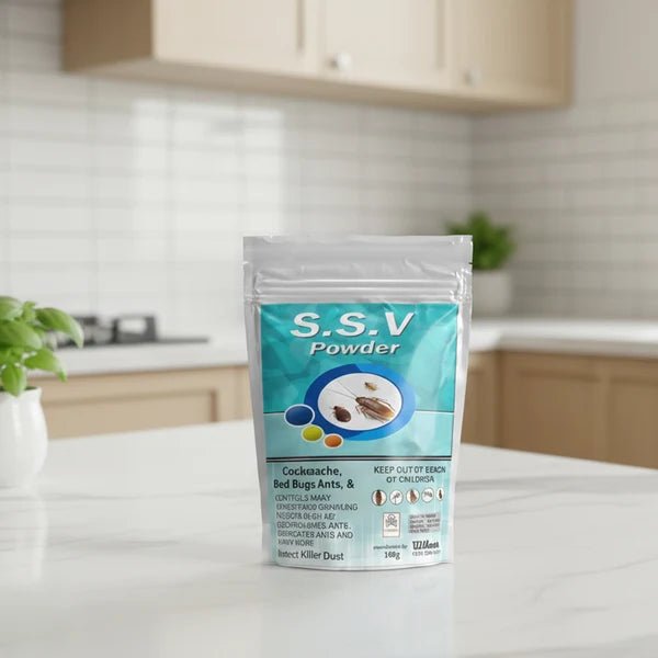 SSV Powder 100g – Cockroach & Crawling Insect Killer Dust - Win Bachat