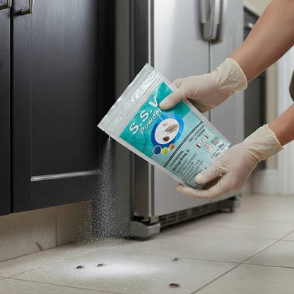 SSV Powder 100g – Cockroach & Crawling Insect Killer Dust - Win Bachat