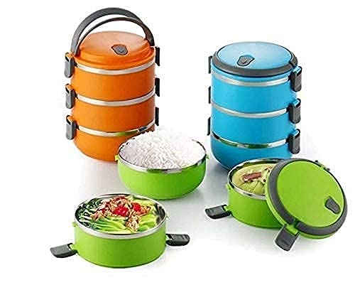 Stainless Steel 2 layer Lunch Box - Win Bachat
