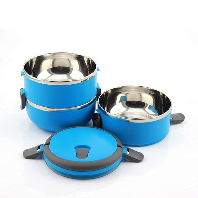 Stainless Steel 2 layer Lunch Box - Win Bachat