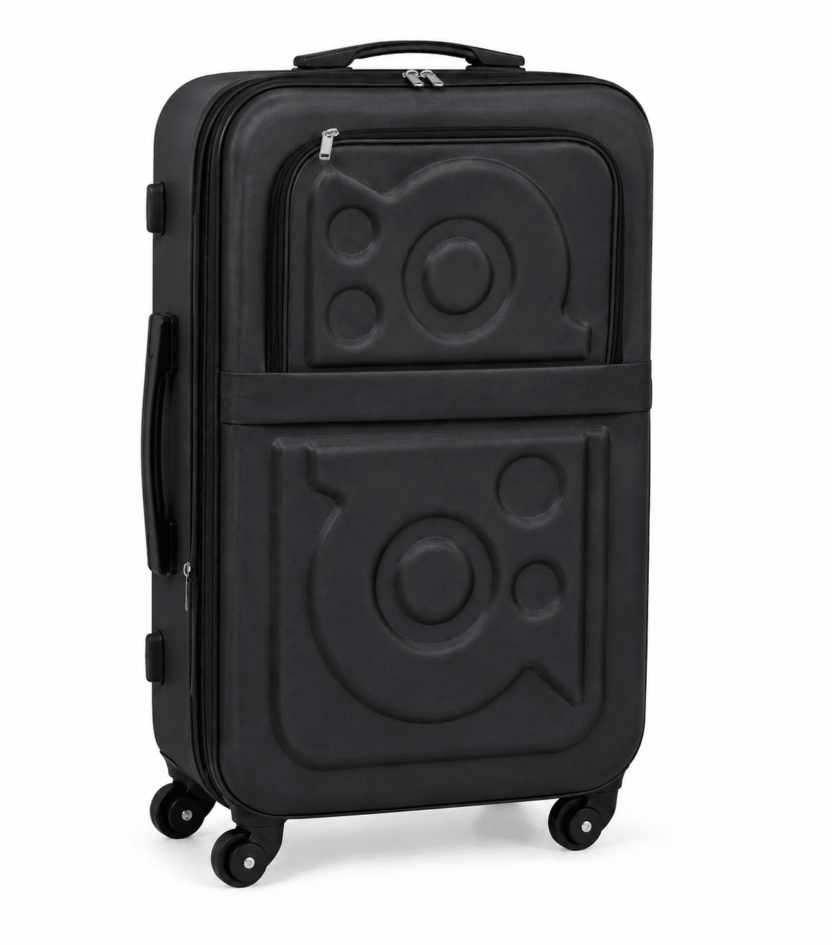Stylish Hard Shell Travel Suitcase - Gray - 20 Inch (Small) - Win Bachat