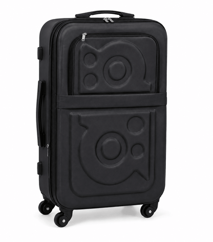 Stylish Hard Shell Travel Suitcase - Gray - 20 Inch (Small) - Win Bachat