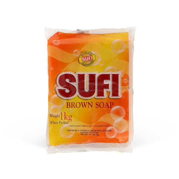 Sufi Brown Soap (04Pc Of 250Gm) - 1Kg - Win Bachat