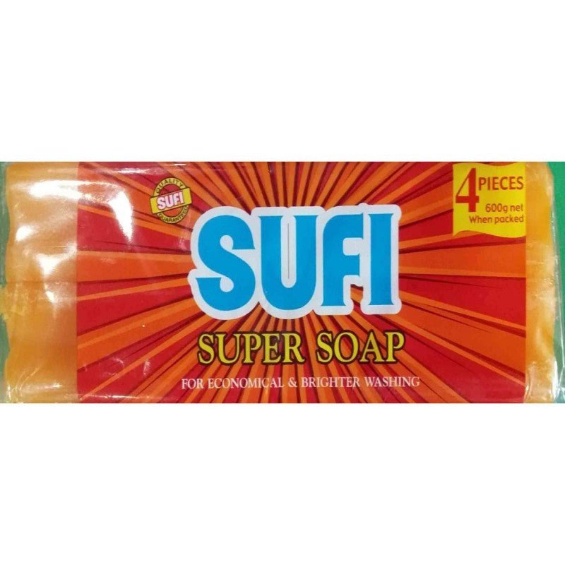 Sufi Super Soap 4 Pcs 600Gm - Win Bachat