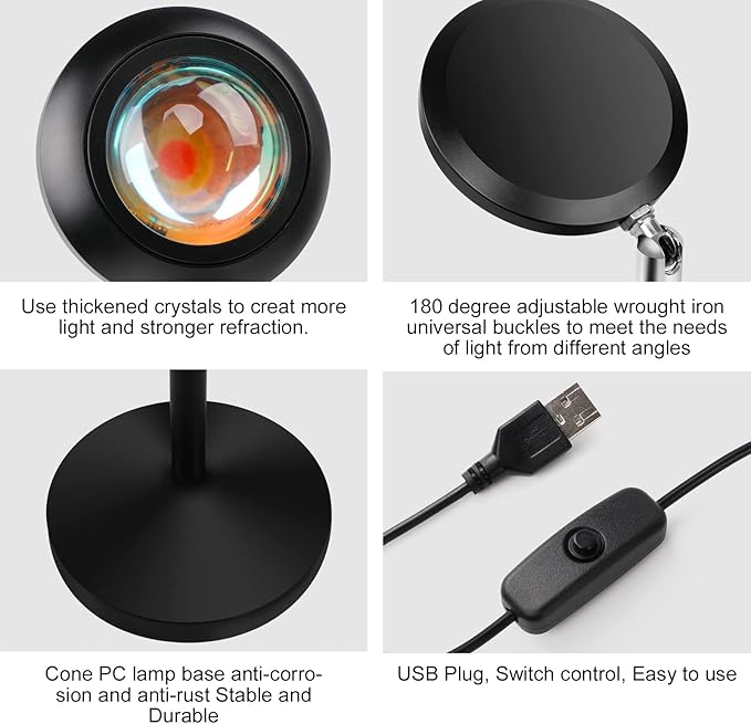 Sunset Lamp Projector - Win Bachat