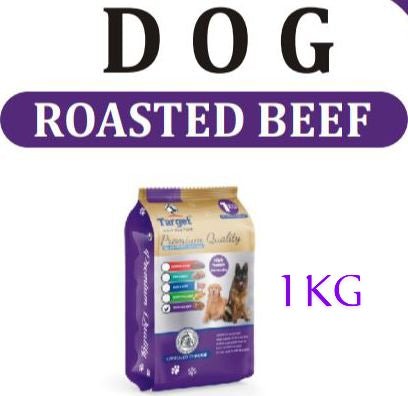 TARGET PREMIUM DOG FOOD ROASTED BEAF - 1 KG - Win Bachat