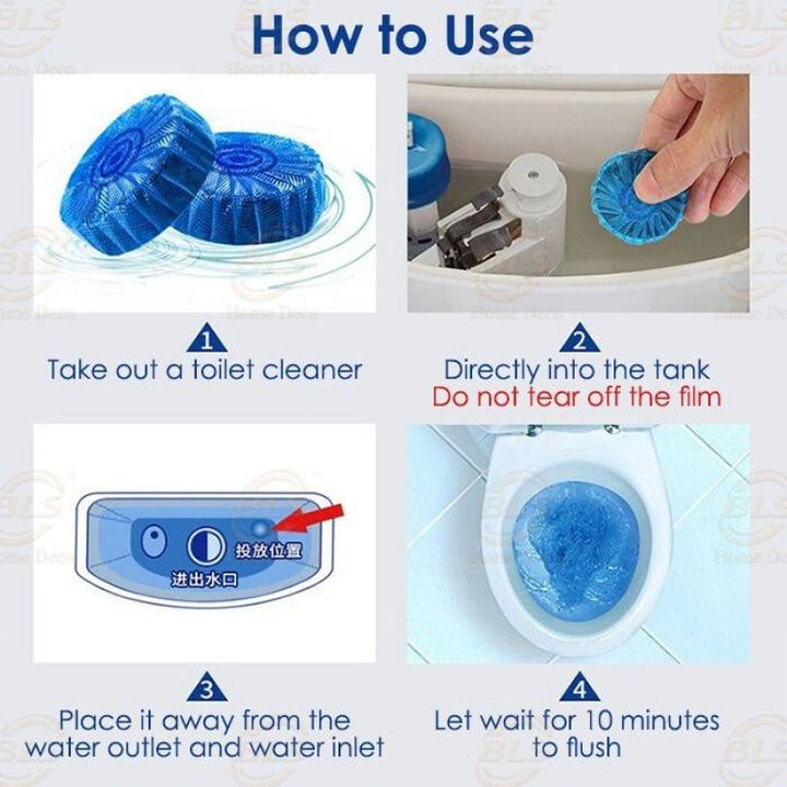Toilet Tablet (pack of 10) - Win Bachat