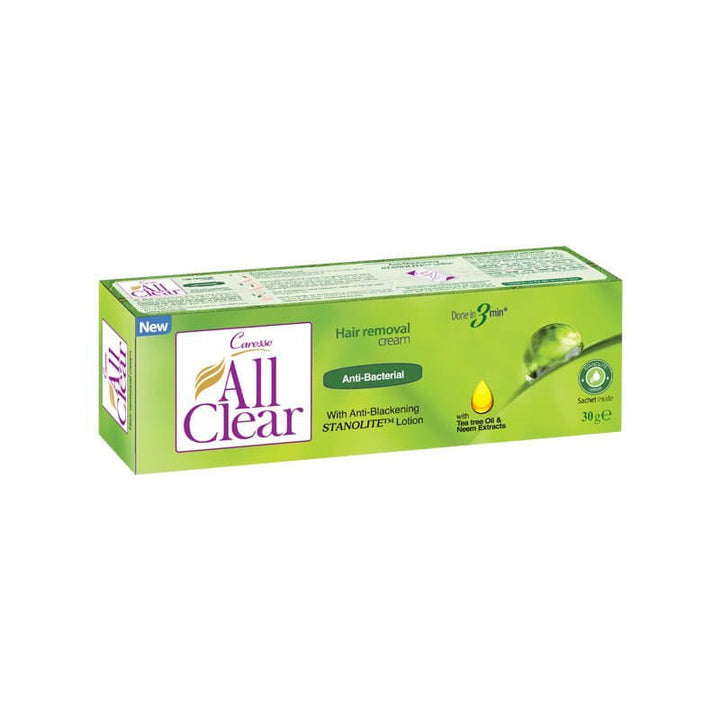 Best All Clear Anti - Bacterial Hair Removal Cream Online In Pakistan - Win Bachat