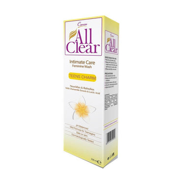 All Clear Teen Charms Intimate Wash