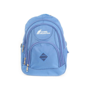 Camel Mountain Multi-Compartment Backpack – Blue