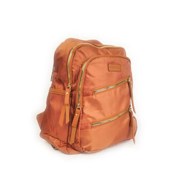 Premium Nylon Backpack - Brown