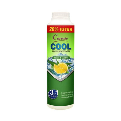 Best Caresse Cool Prickly Heat Powder Neem & Lemon Online In Pakistan - Win Bachat