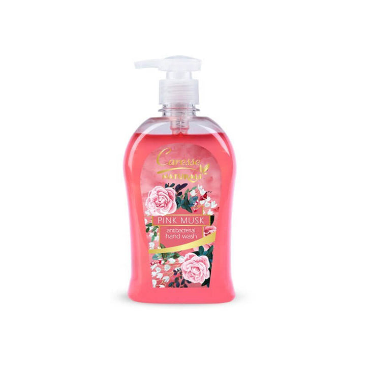 Best Caresse Naturals Pink Musk Antibacterial Hand Wash Online In Pakistan - Win Bachat