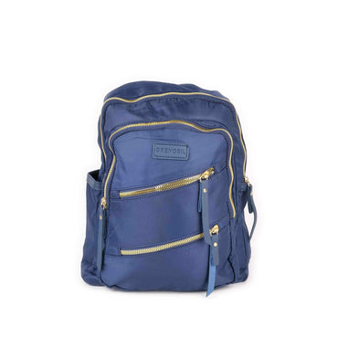 Premium Nylon Backpack – Navy Blue