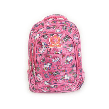 Kids Unicorn Print School Backpack – Pink