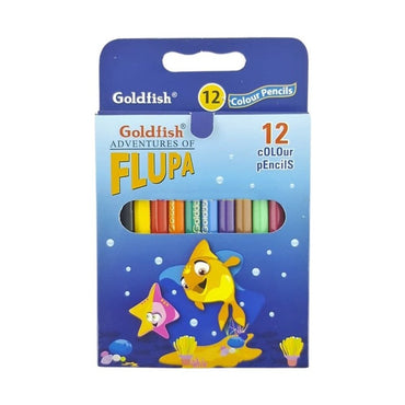 Goldfish Flupa Colour Pencils – 12 Colors