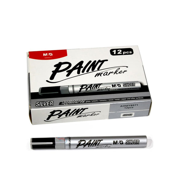 Best M&G Paint Marker Silver Online In Pakistan - Win Bachat