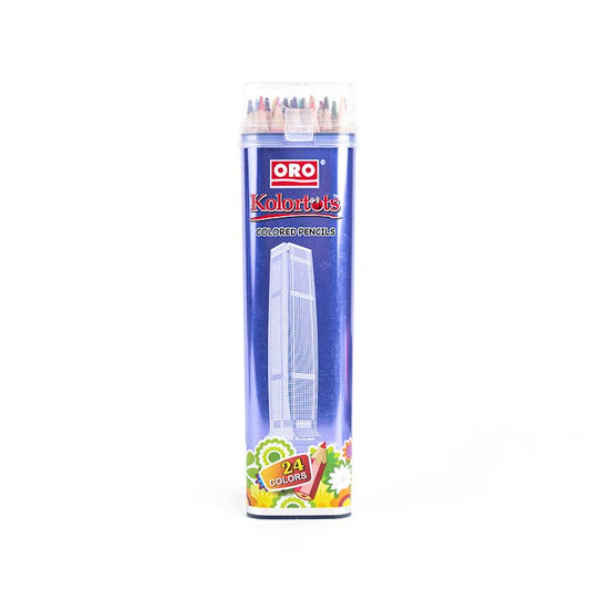 Oro Kolortots Colored Pencils - 24 Colors - Win Bachat