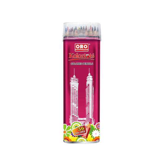 Best ORO Kolortots Colored Pencils - 36 Colors Online In Pakistan - Win Bachat