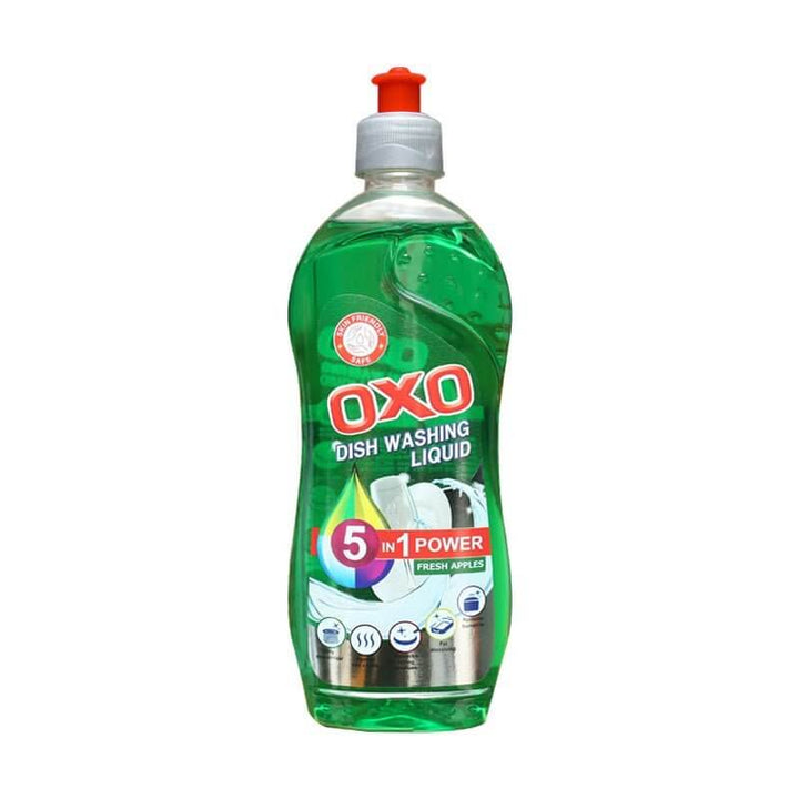 Best OXO 5 In 1 Powers Dish Washing Liquid Fresh Apples Online In Pakistan - Win Bachat