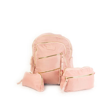 3-Piece Backpack Set – Blush Pink