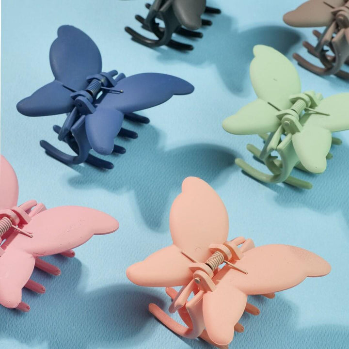 Best Plastic Hair Catcher Pack of 2 butterfly shape A38 - 240 Online In Pakistan - Win Bachat