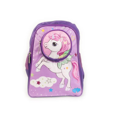 Unicorn School Backpack – Purple