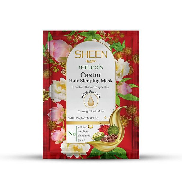 Best SHEEN NATURALS HAIR SLEEPING MASK CASTOR ÌâåÊ- 30gm  Online In Pakistan - Win Bachat