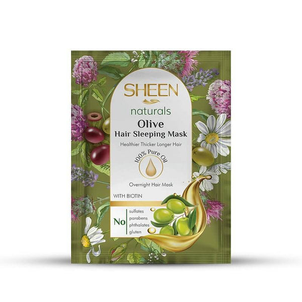 Best SHEEN NATURALS HAIR SLEEPING MASK OLIVE  - 30gm  Online In Pakistan - Win Bachat