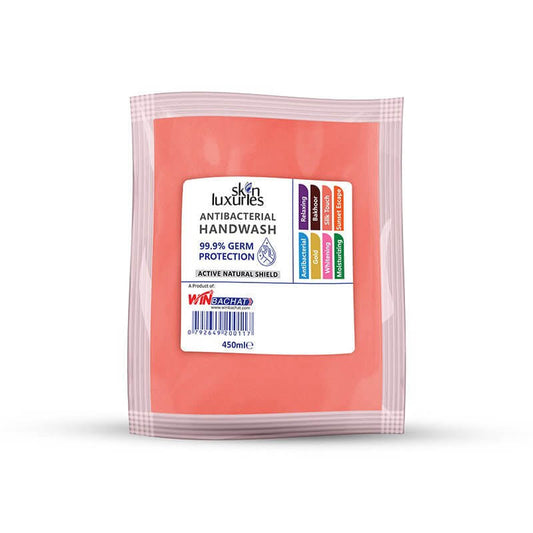 Best SKIN LUXURIES HAND WASH SILKY TOUCH POUCH 450ml  Online In Pakistan - Win Bachat