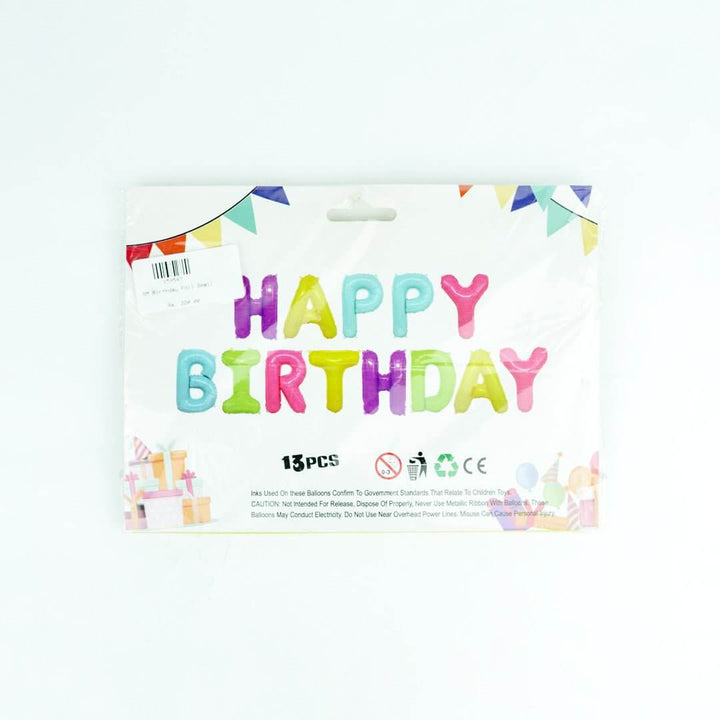 Best Sm Birthday Foil Small Online In Pakistan - Win Bachat