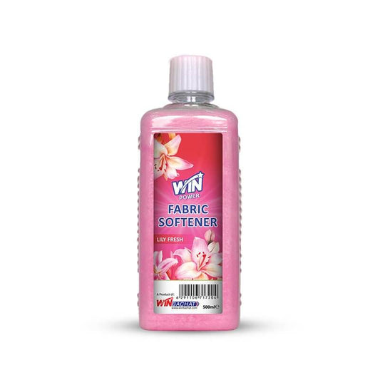 Best WIN POWER FABRIC SOFTENER LILY FRESH - 500ml  Online In Pakistan - Win Bachat