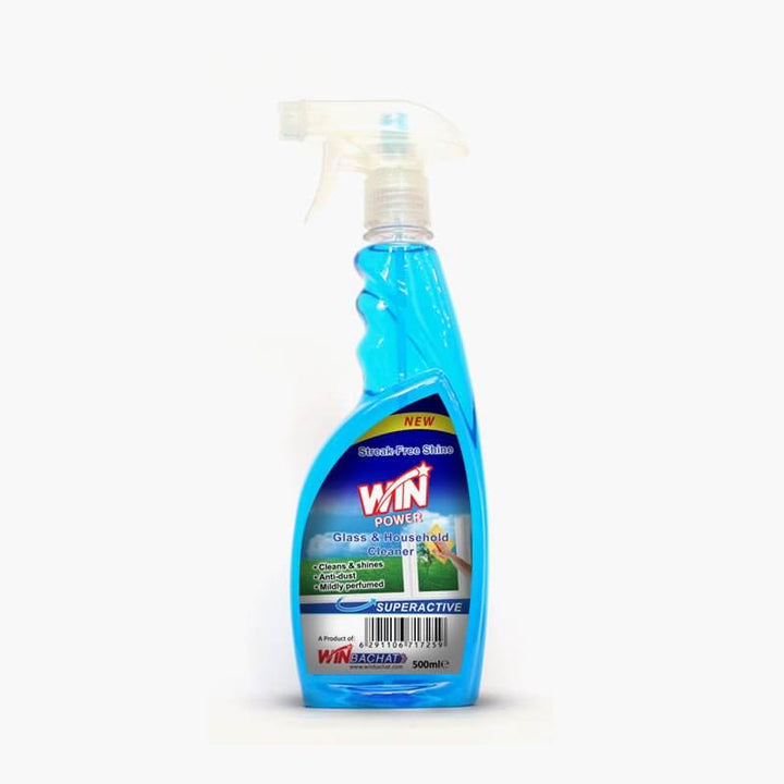 Best WIN POWER GLASS CLEANER AQUA FRESH - 500ml  Online In Pakistan - Win Bachat