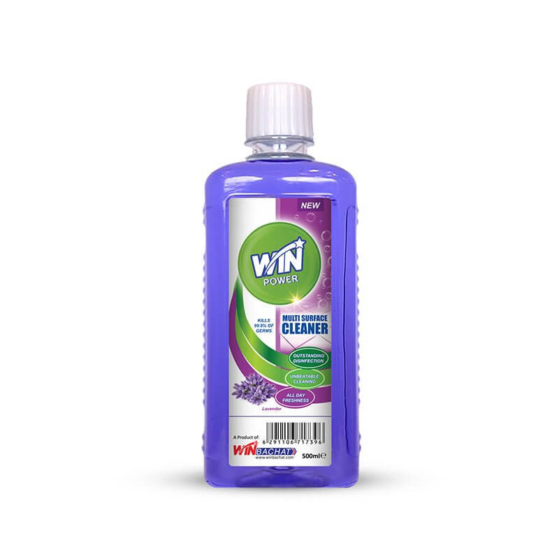 Best WIN POWER MULTI-PURPOSE CLEANER LAVENDER - 500ml  Online In Pakistan - Win Bachat