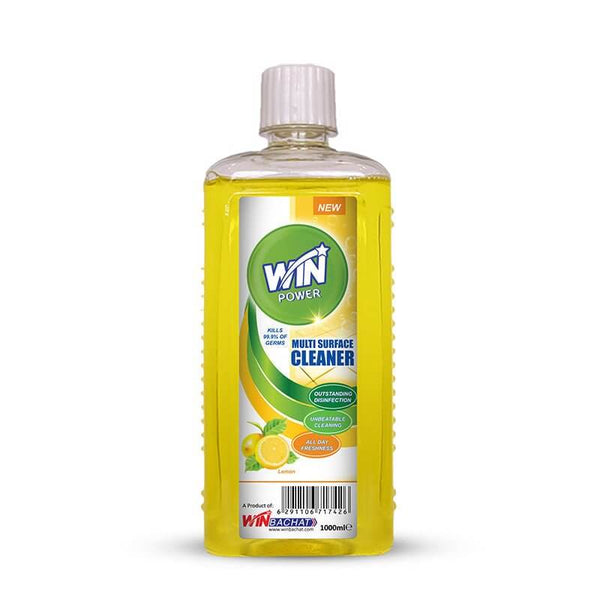 Best WIN POWER MULTI-PURPOSE CLEANER LEMON - 1000ml  Online In Pakistan - Win Bachat