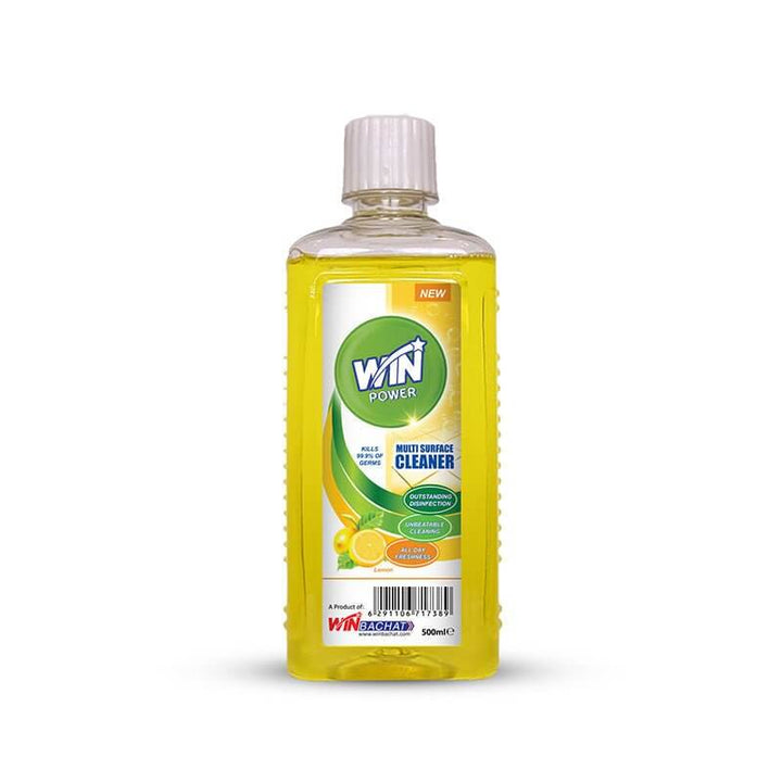 Best WIN POWER MULTI-PURPOSE CLEANER LEMON - 500ml  Online In Pakistan - Win Bachat