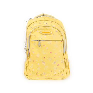 Youth Printed Backpack – Yellow