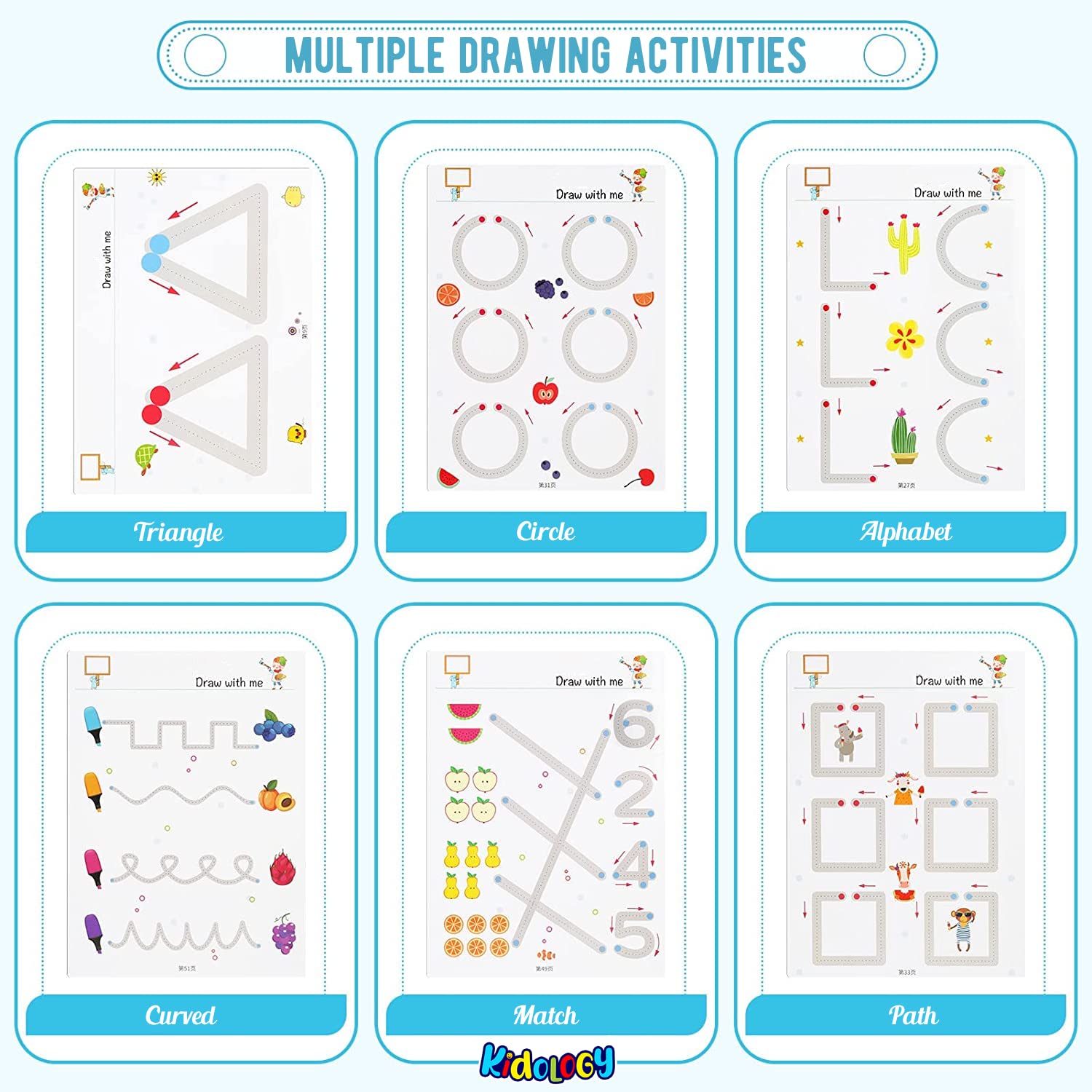 Tracing book 64 pages (same as china) - Win Bachat