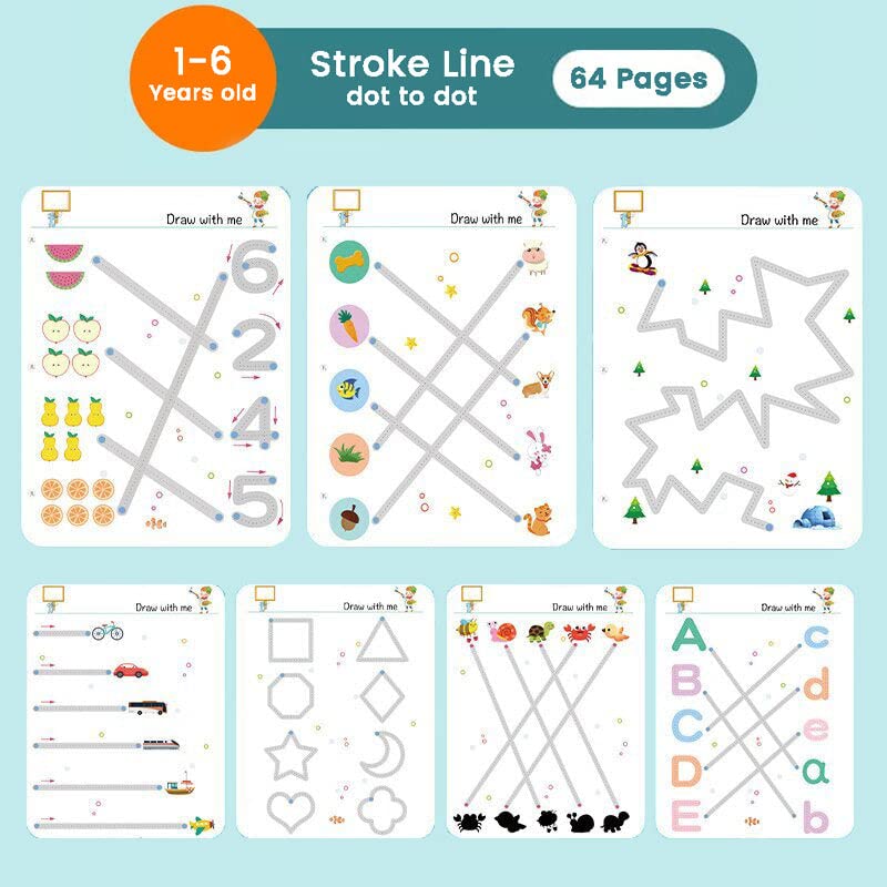Tracing book 64 pages (same as china) - Win Bachat