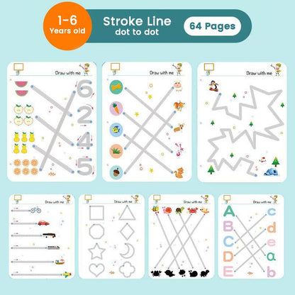 Tracing book 64 pages (same as china) - Win Bachat