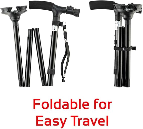 Trusty Cane Walking Stick with LED - Win Bachat