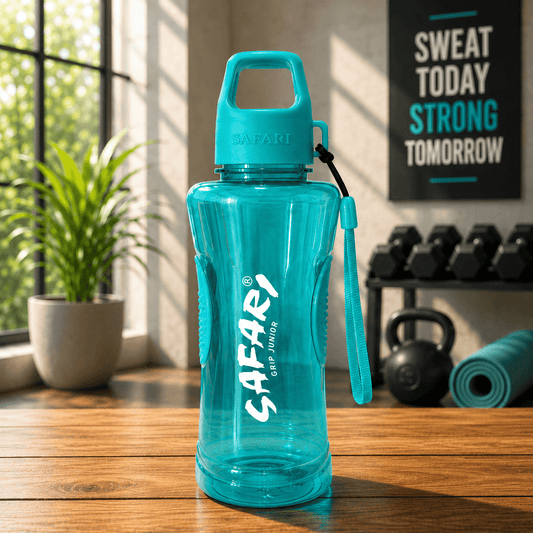 Turquoise Grip Water Bottle - Win Bachat