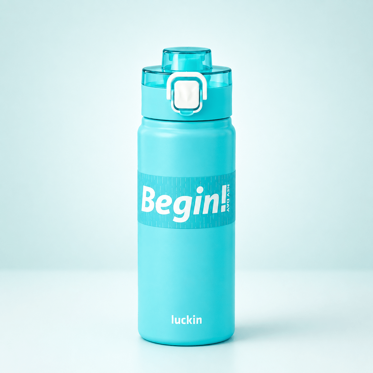 Turquoise Premium Flip Lock Bottle - Win Bachat
