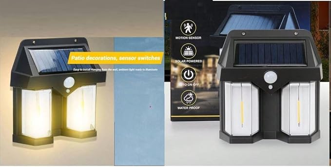 Twin solar lamp - Win Bachat