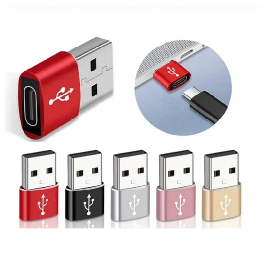 USB Type-C Female to USB-A Male Converter Adapter - Win Bachat