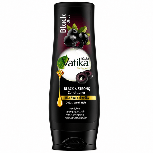VATIKA CONDITIONER 180 ML BLACK OLIVE - Win Bachat