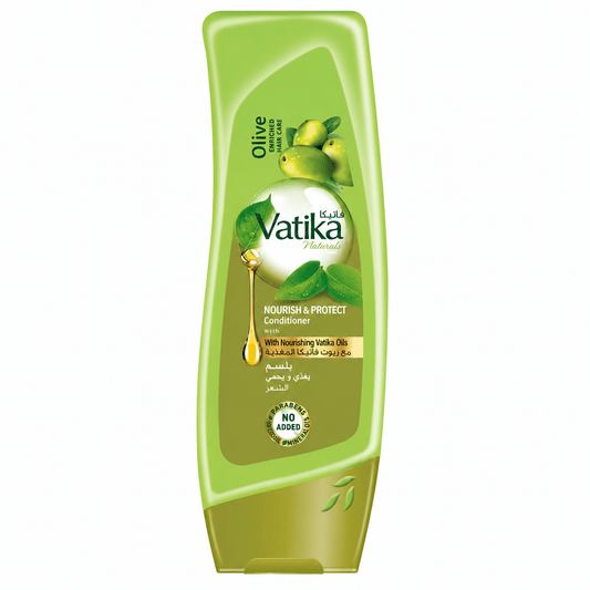 VATIKA CONDITIONER 180 ML OLIVE & HINA NOURISH AND PROTECT - Win Bachat