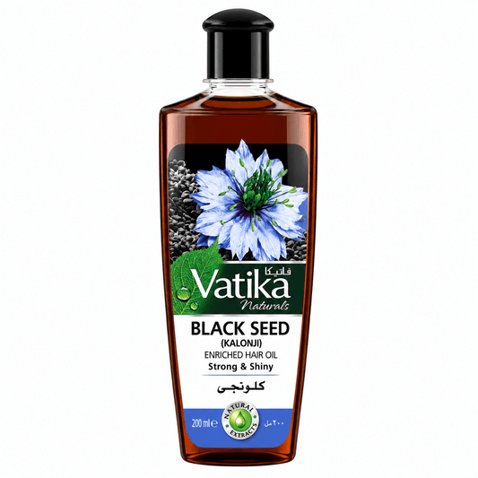 VATIKA HAIR OIL - 200ML (BLACK SEED) - Win Bachat